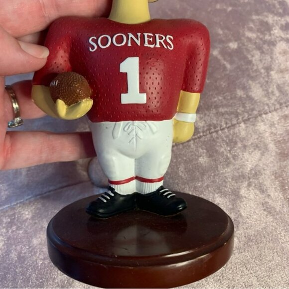 University of Oklahoma Sooner Football Bobble Head, 2001 - Picture 6 of 9
